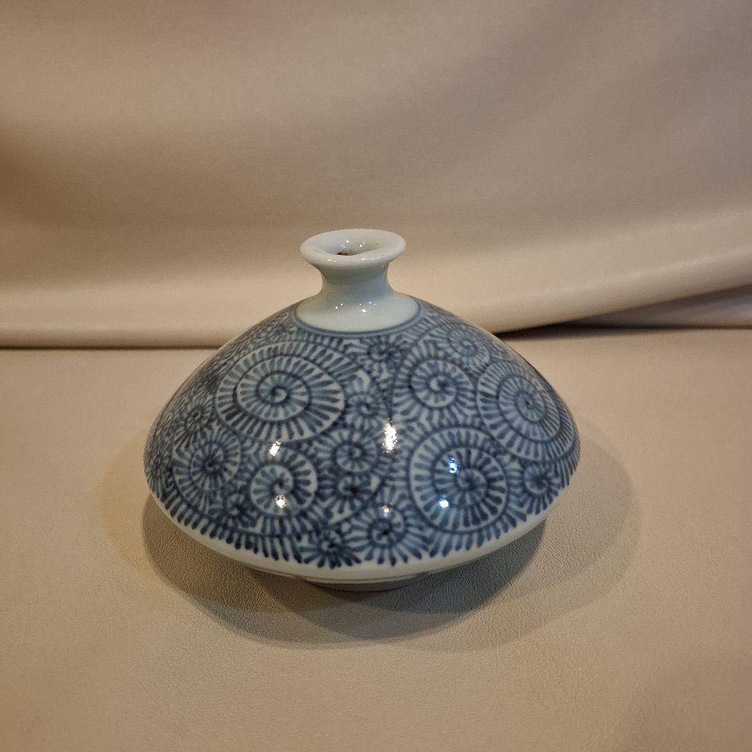 伊万里焼蛸唐草油壺