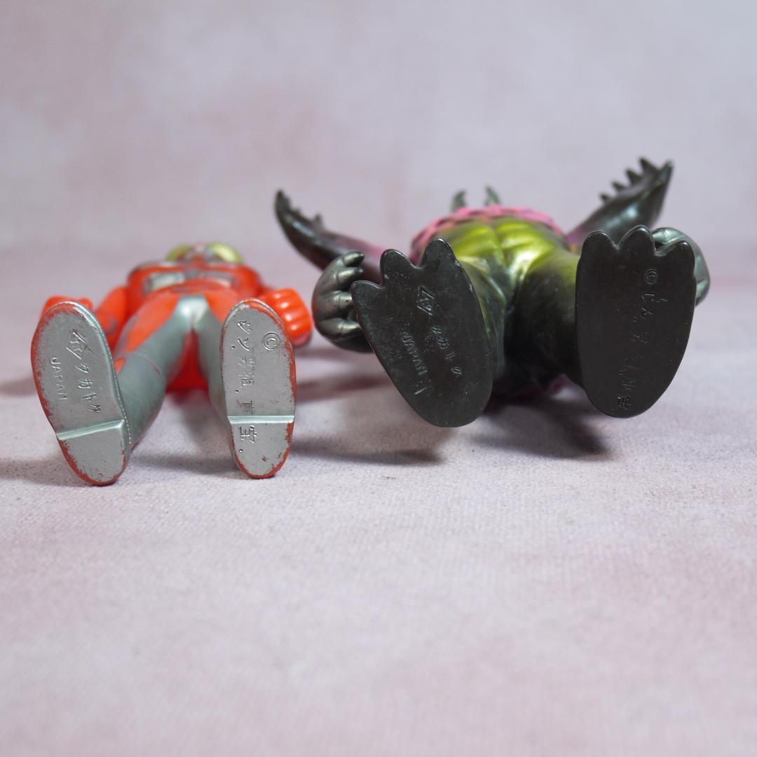 タカトク　メガロマン＋ゴラン　ミドルサイズ　ソフビ