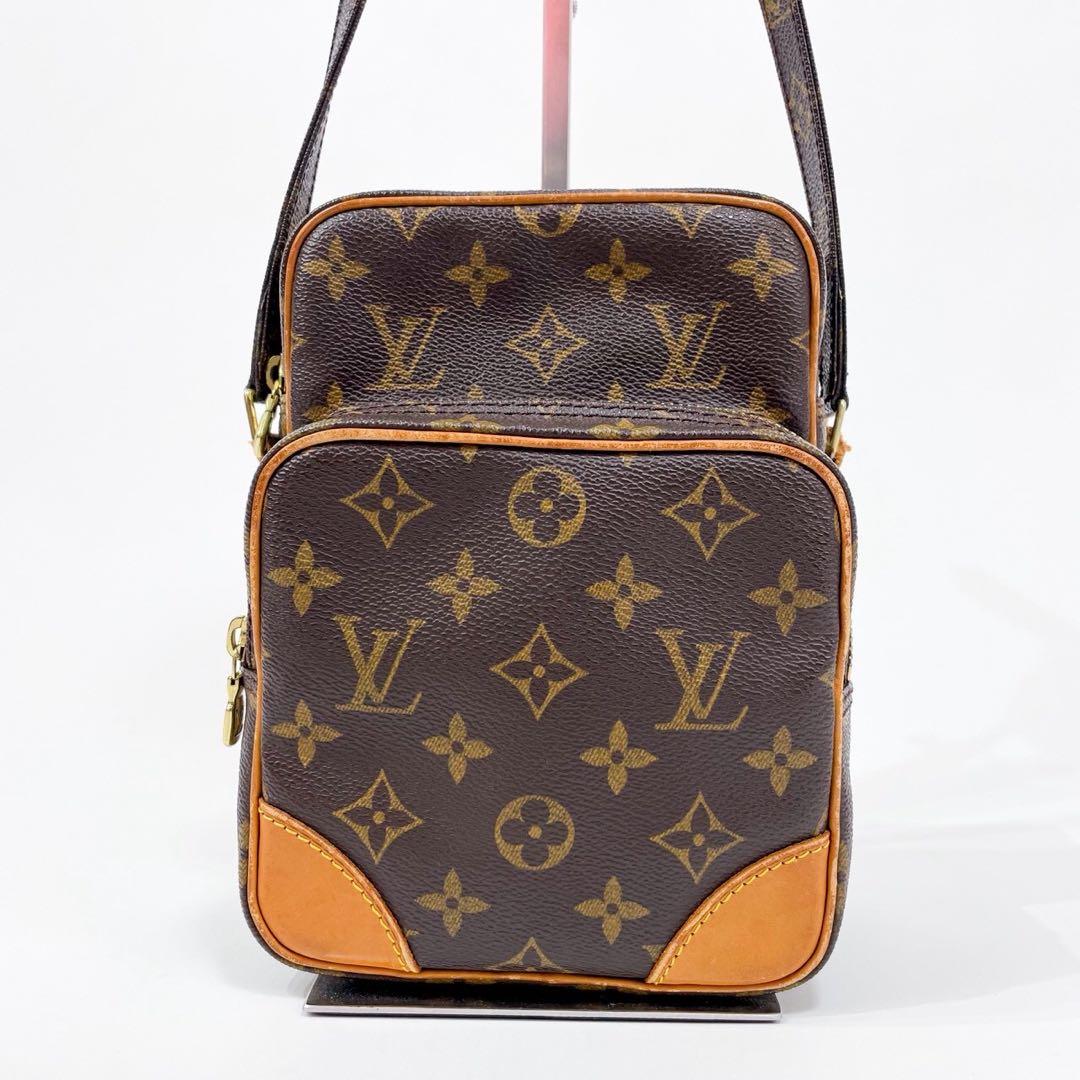 ✨美品✨ ルイヴィトン モノグラム　アマゾン　ショルダーバッグ　斜め掛け　茶