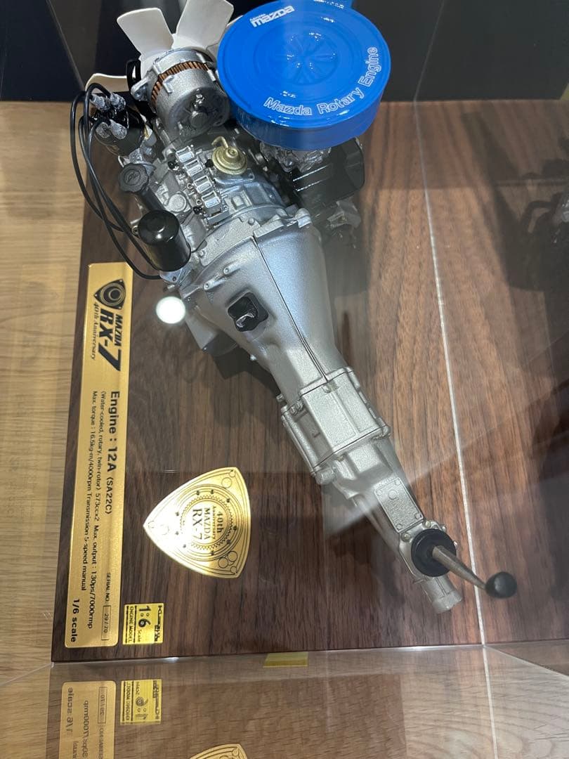MAZDA RX-7 12A エンジンモデル 1/6スケール