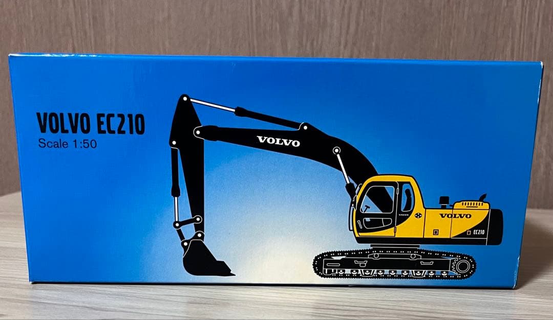 建機 VOLVO EC210 油圧ショベル 1/50 ミニチュア おまけ付き！