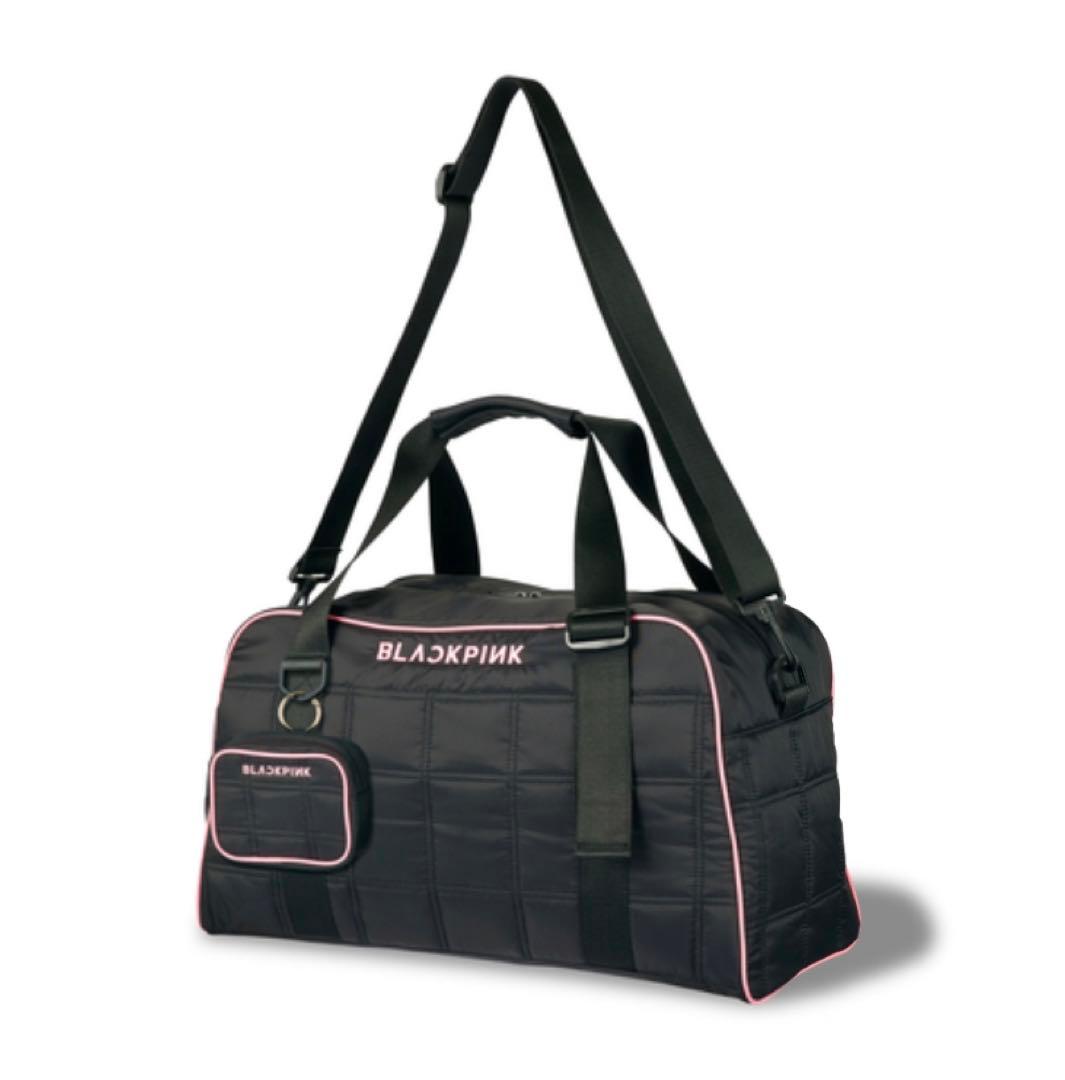 新品　ボストンバッグ&ポーチ BLACKPINK LOGO