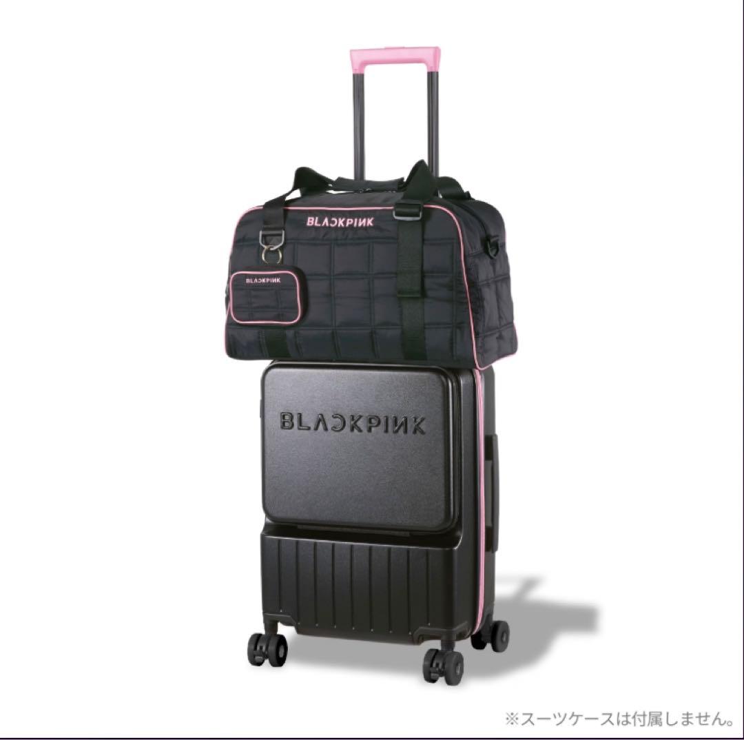 新品　ボストンバッグ&ポーチ BLACKPINK LOGO