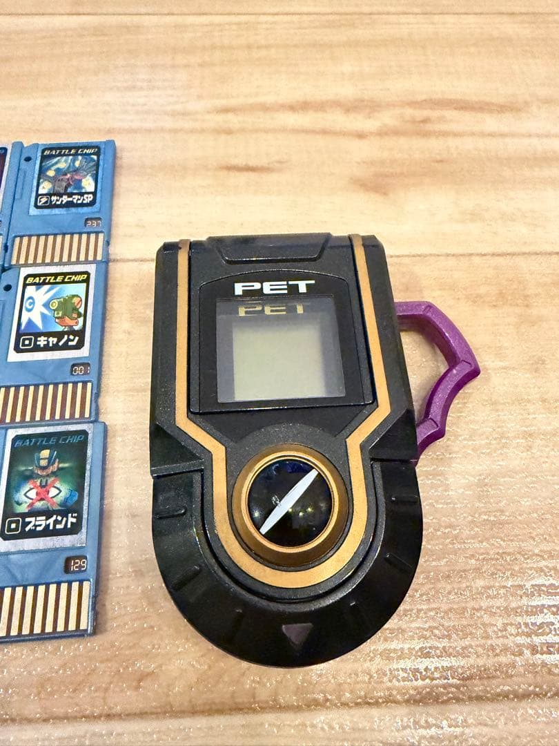 【希少】ロックマンエグゼ4 アドバンスドペット フォルテver. ＋チップ14枚