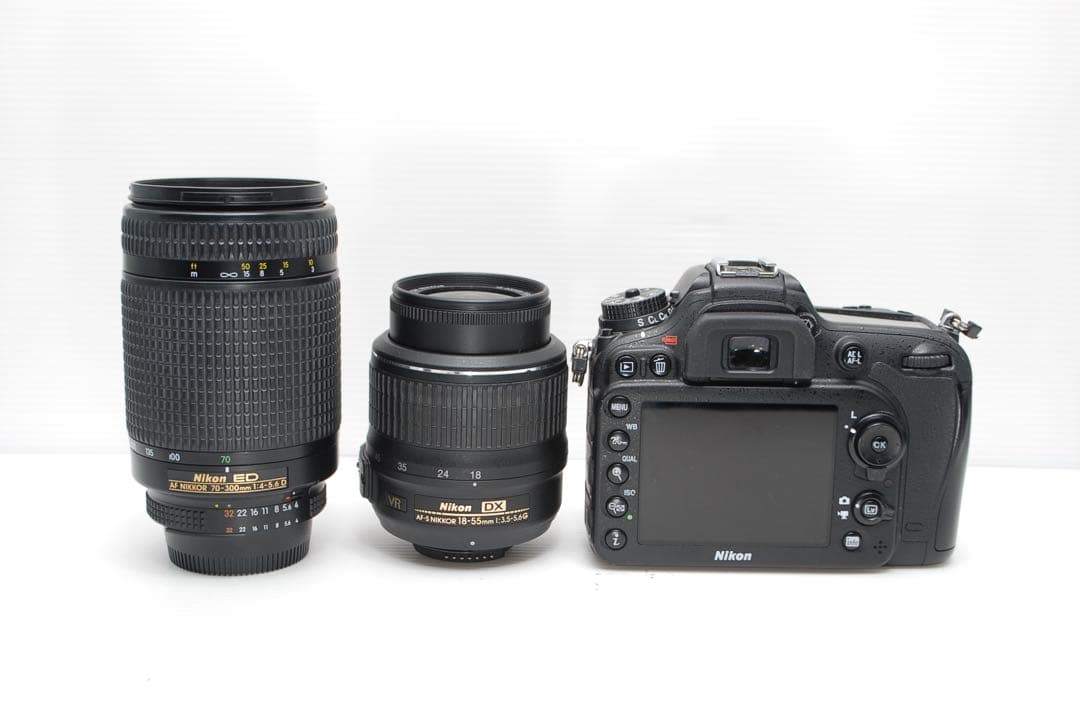 ❤️スマホらくらく転送❤️Nikon D7100 ダブルレンズセット スポーツ観戦に