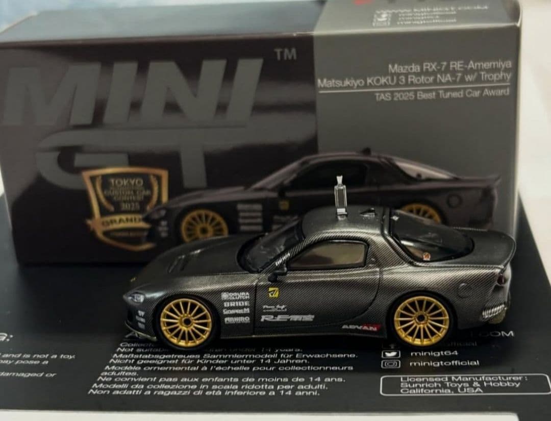 MINIGT 2026東京オートサロン　数量限定商品　RX-7 グランプリ車