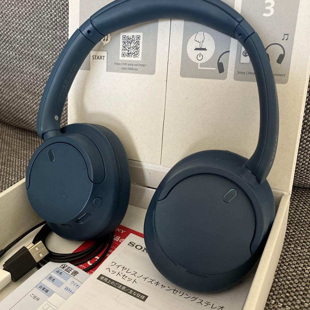 【美品】SONY WH-CH720N ワイヤレスヘッドホン
