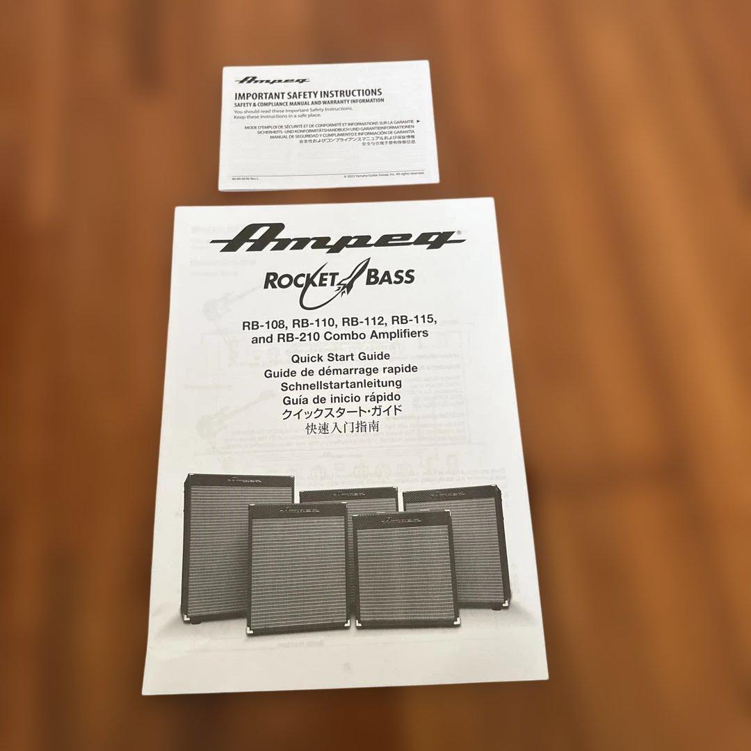 AMPEG ( アンペグ ) / RB-108 ベース用コンボアンプ