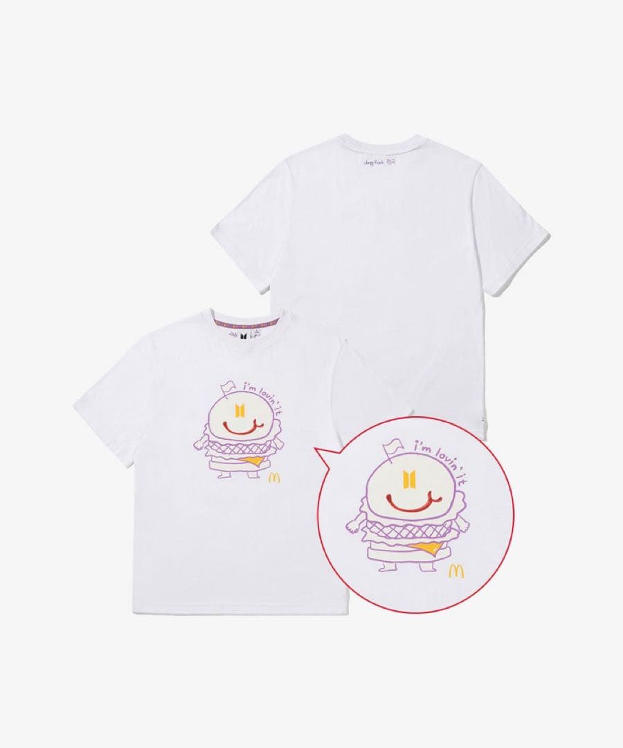 新品未使用⭐︎完売品【BTS】Jung Kook ジョングク　マクドナルド　XL