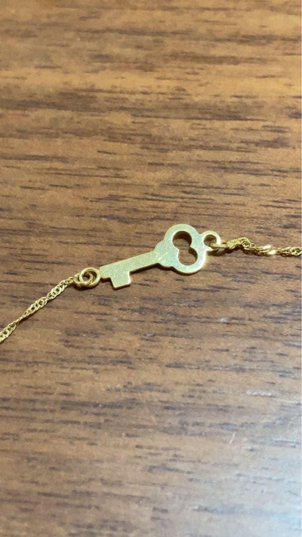 アガット agate キーモチーフ アンクレット 鍵モチーフ