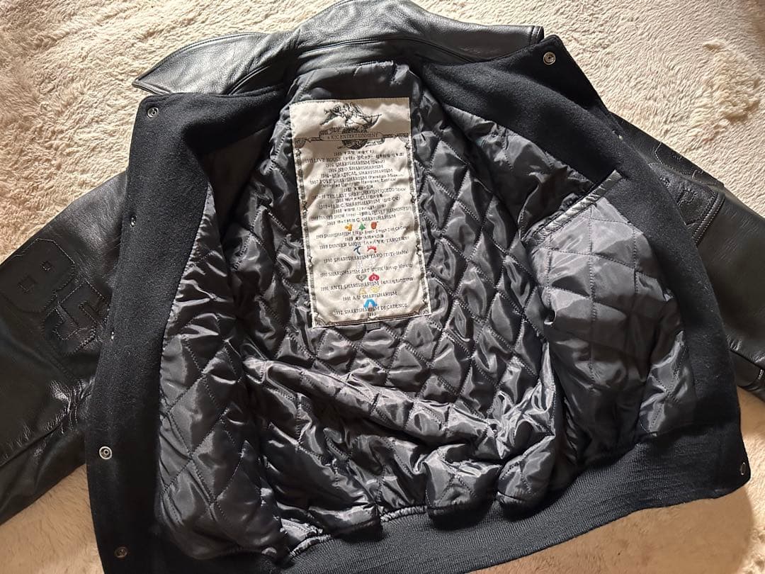 米米CLUB 8周年記念ジャンパー革★石井竜也ブルゾン　スタジャン