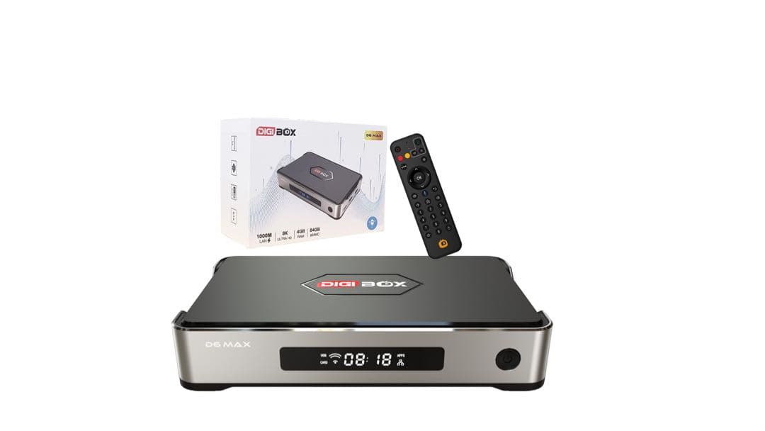 即時発送DIGIBOX D6 MAX｜8K対応｜千兆LAN 168時間見逃し