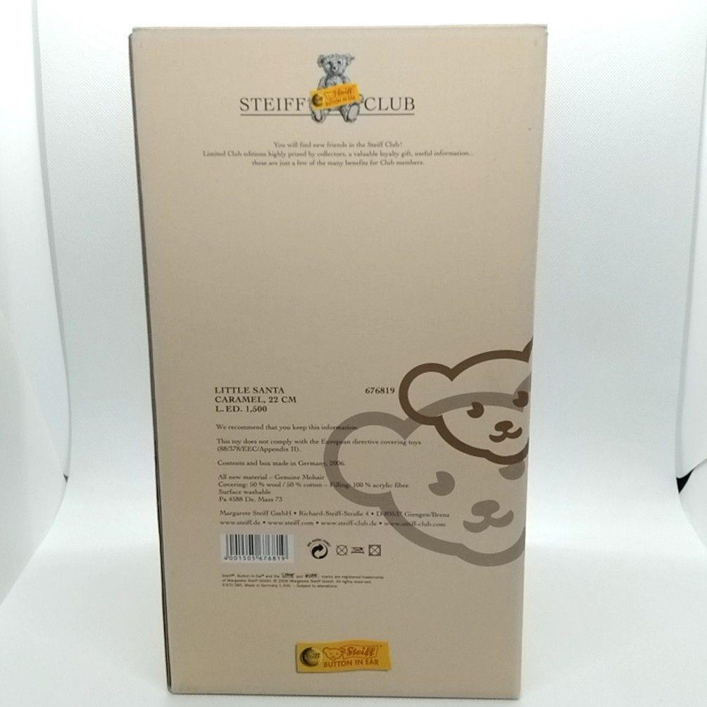 STEIFF 2006シュタイフ リトルサンタ 日本限定1500体