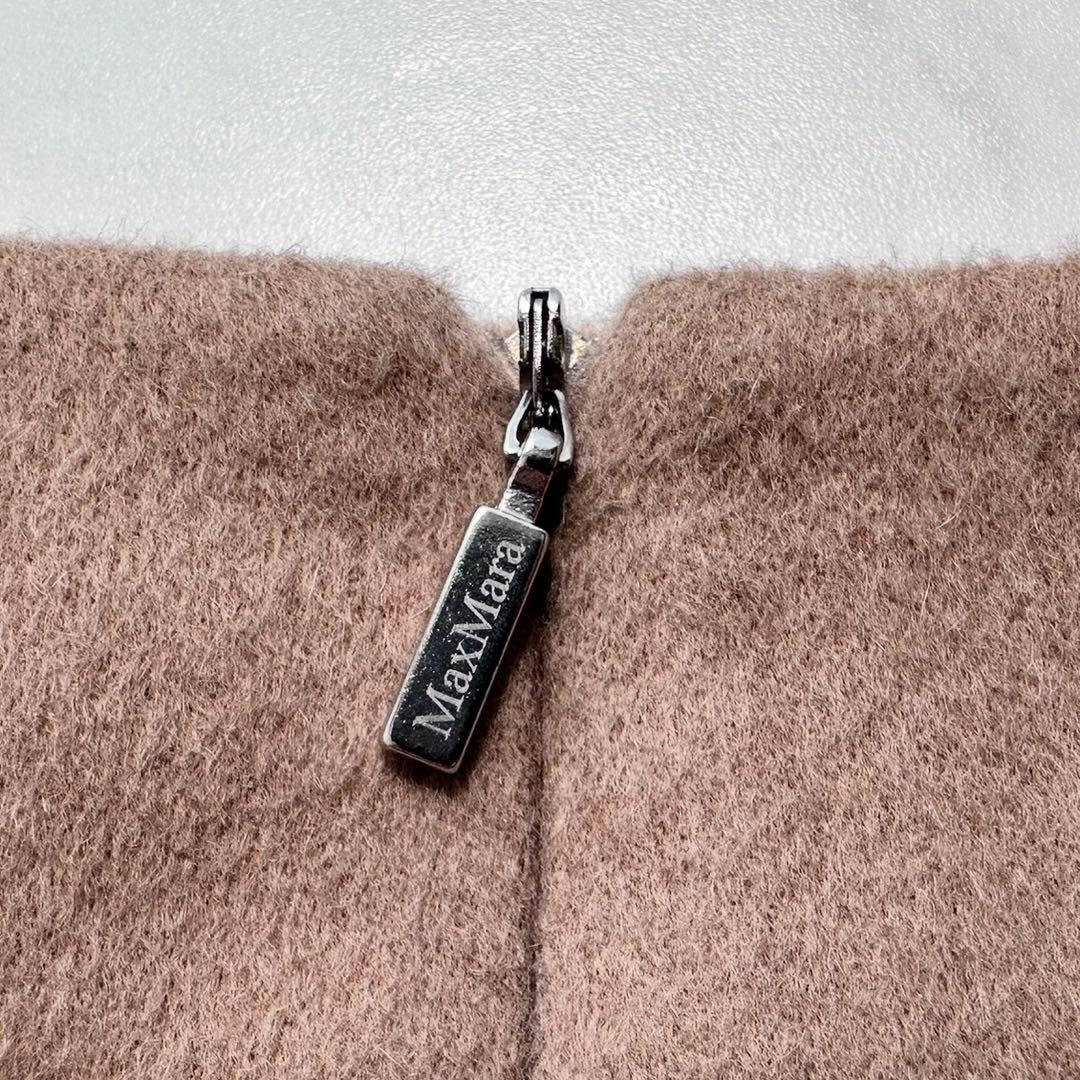 最高級✨未使用品 マックスマーラ 白タグ キャメル100% スカート 38