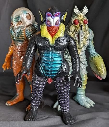 楳図かずお版 メフィラス星人他 （フューチャーモデルズ／アート・ストーム）３体