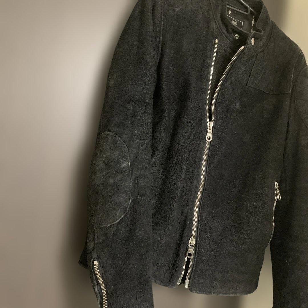 BACKBONE デストロイシングルライダースジャケット北原哲夫