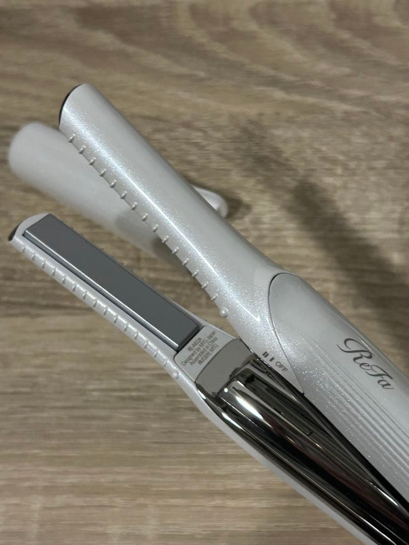 ReFa コンパクト ストレートヘアアイロン シルバー