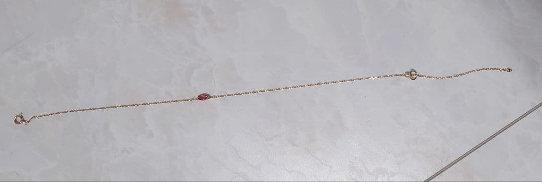 ゴールド アンクレット アンデシン