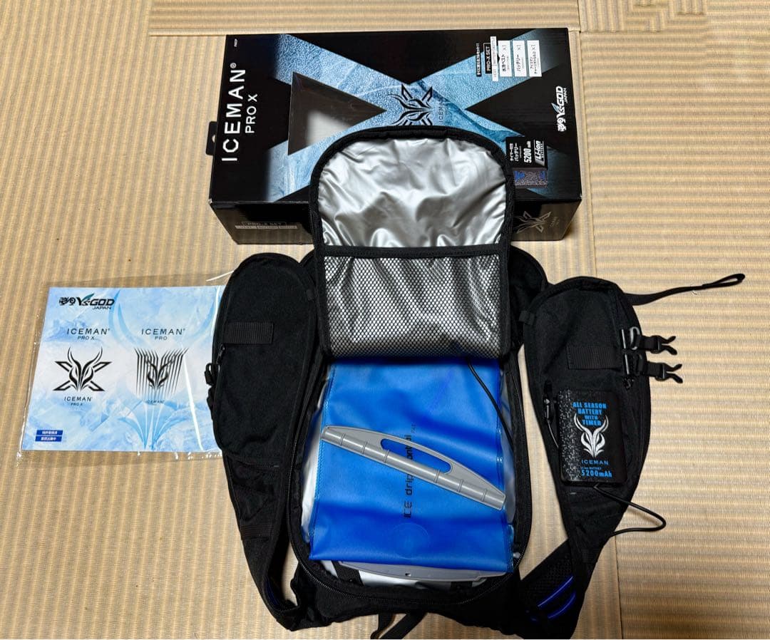 ICEMAN p PRO X 1度の使用のみ
