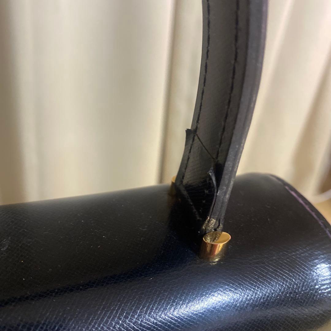 【送料無料】ヴェルサーチ ハンドバッグ フォーマル メデューサ レザー ブラック