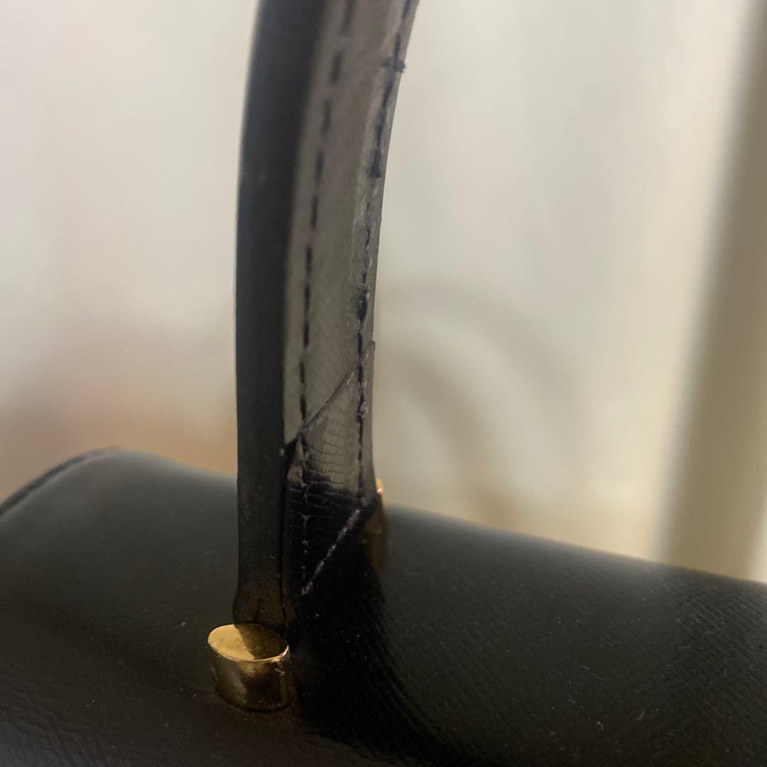 【送料無料】ヴェルサーチ ハンドバッグ フォーマル メデューサ レザー ブラック