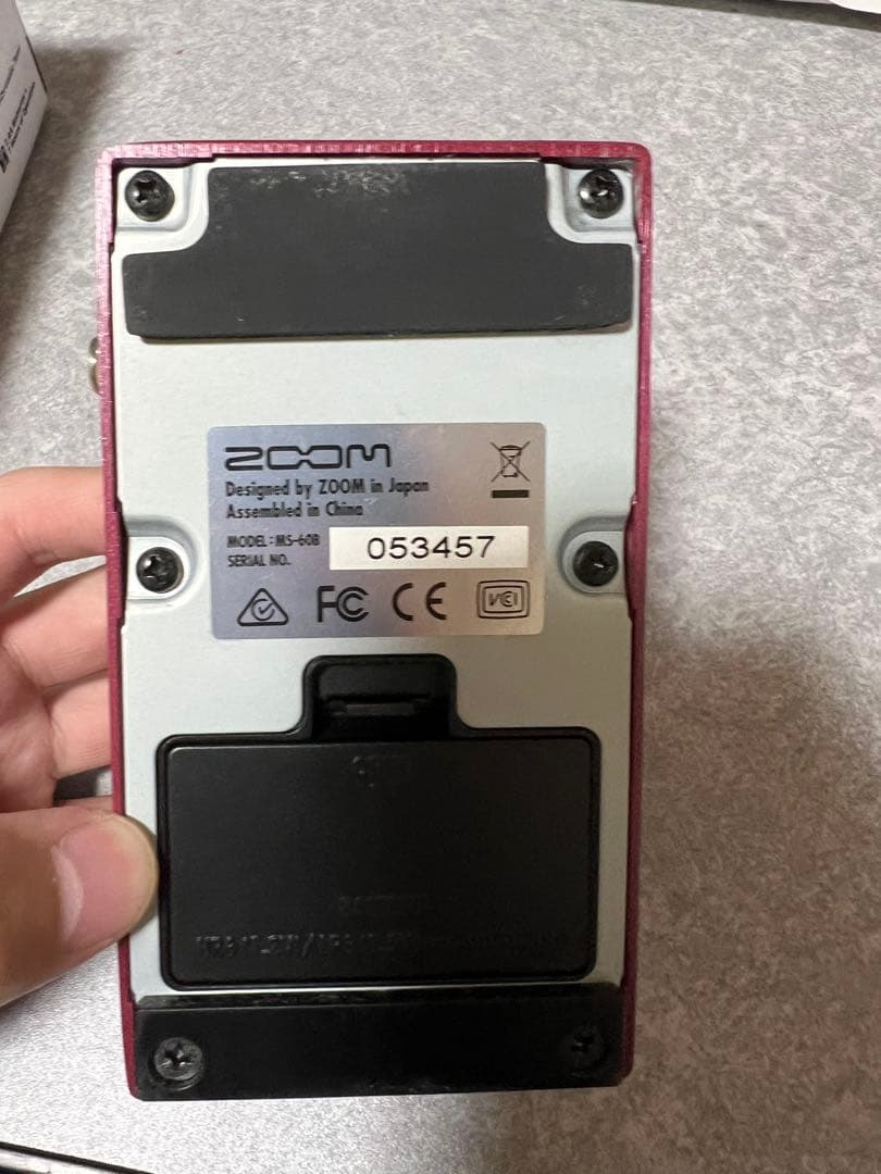 ZOOM MULTISTOMP MS-60B 美品