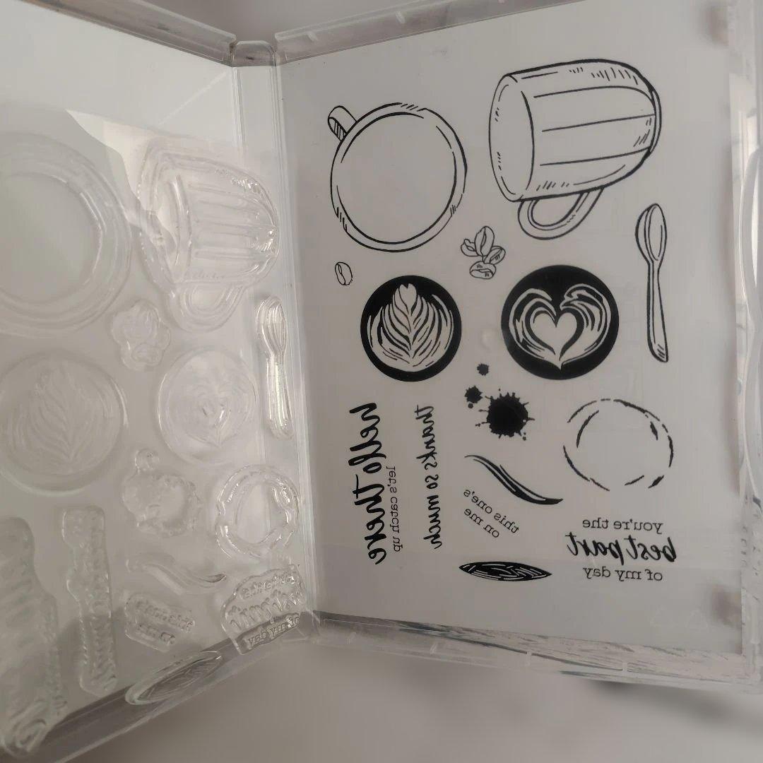 新品スタンピンアップ★LATTE LOVE フォトポリマースタンプセット