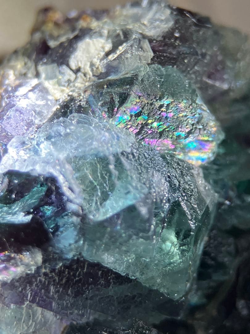 オコルスApit body産 フローライト 鉱物標本