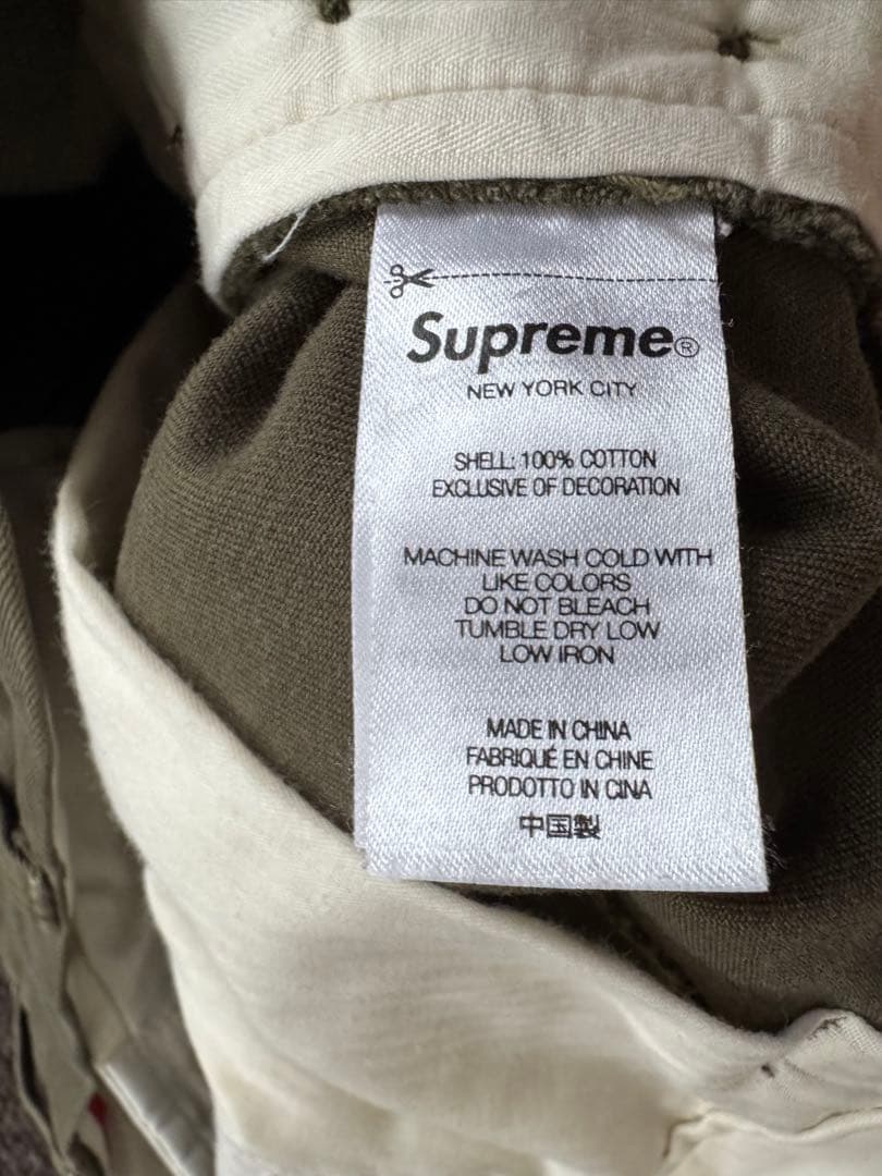 Supreme pin up chino pant olive 32 オリーブ