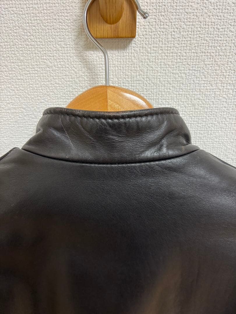 こ*ぎ様 schott 141 シングルライダースジャケット　34