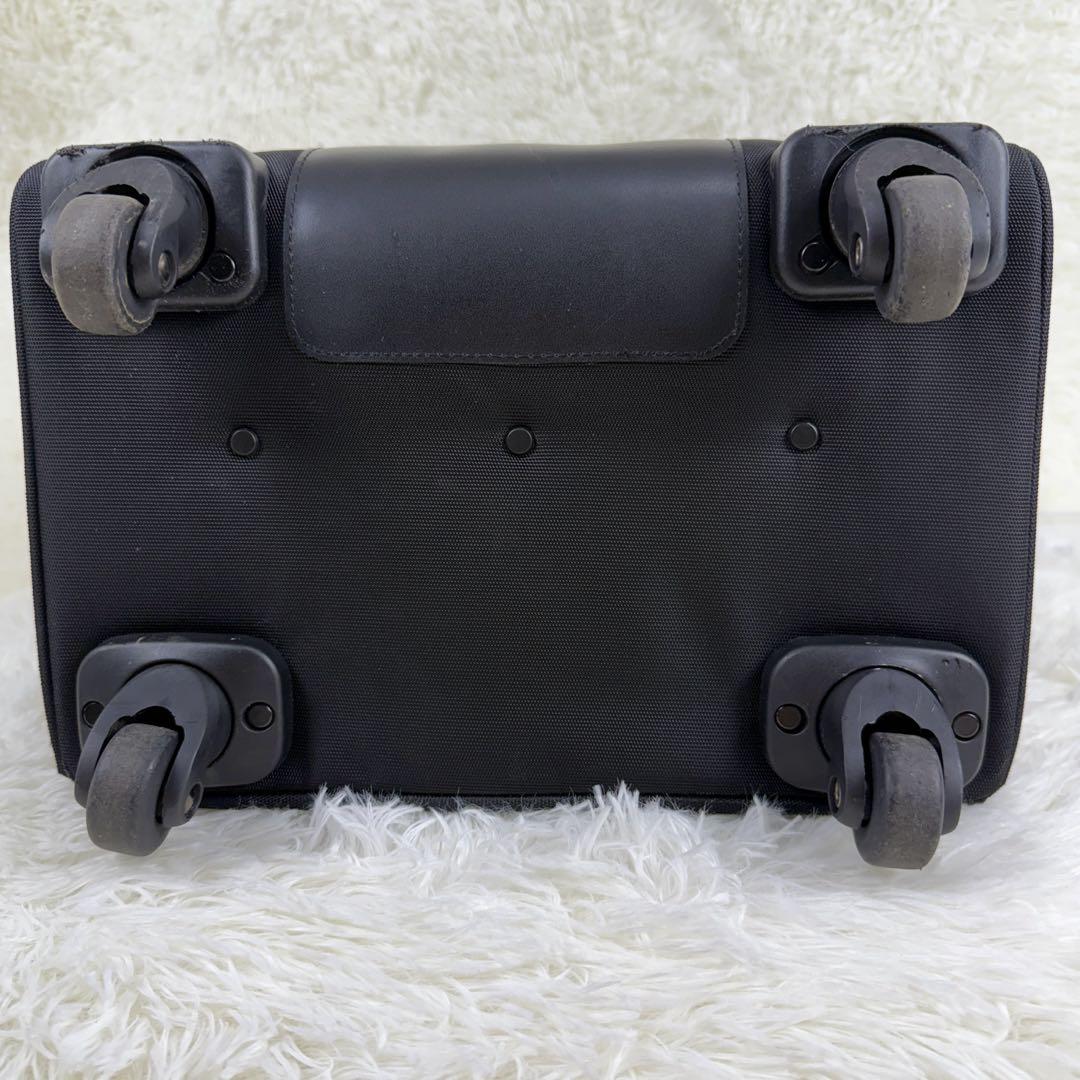 【美品】ゼロハリバートン キャリーケース 4輪 ナイロン ブラック 機内持込可