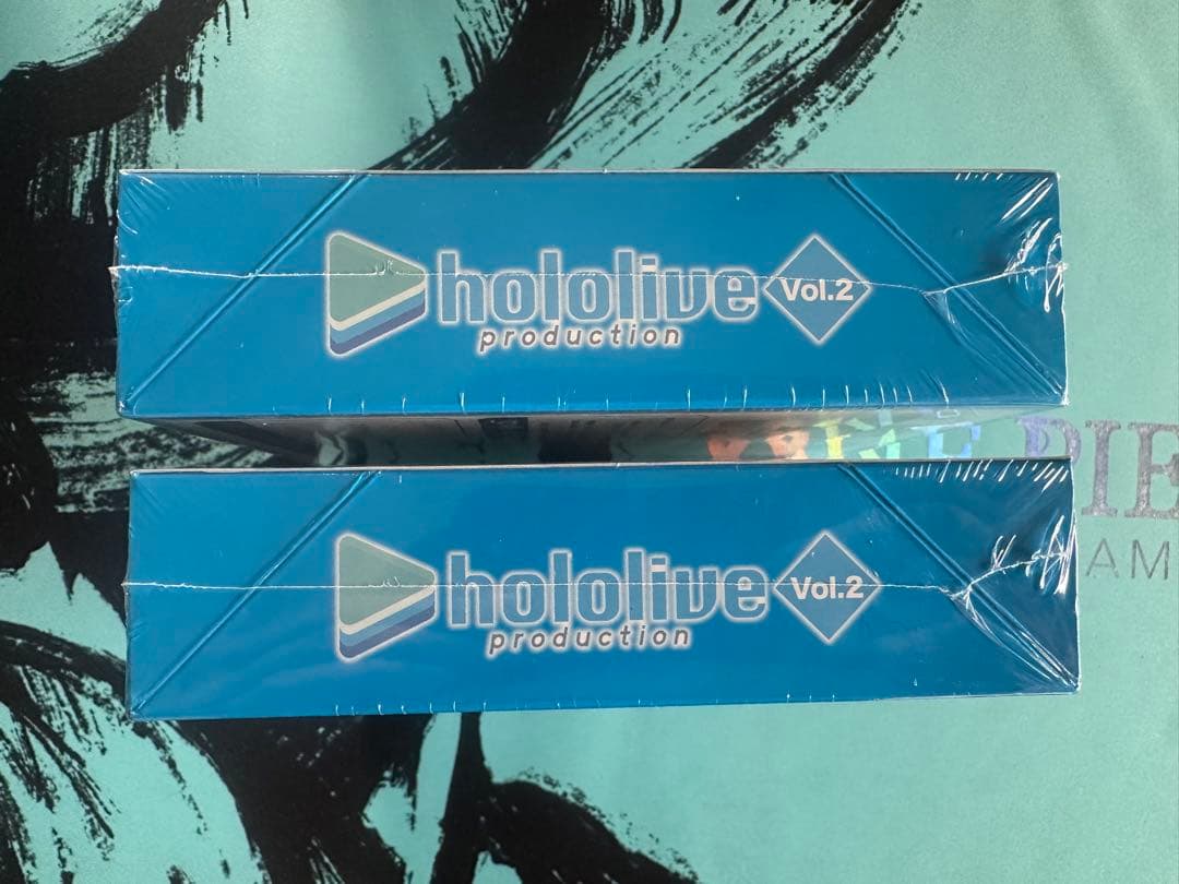【ヴァイスシュヴァルツ】 ホロライブ Vol.2 シュリンク付 未開封2box