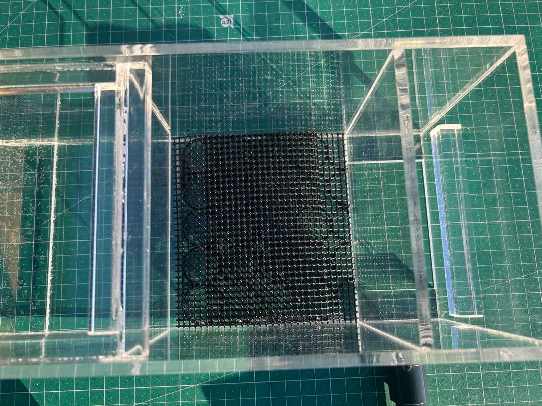 60cm水槽用　アクリル製上部濾過式アクアポニックス仕様