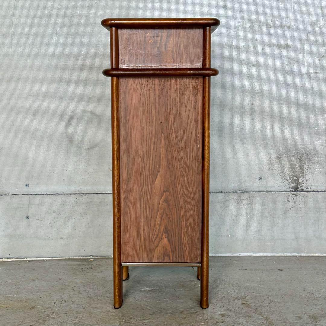 ★70s★ KarImoku カリモク電話台 サイドテーブル 花台 レトロ家具