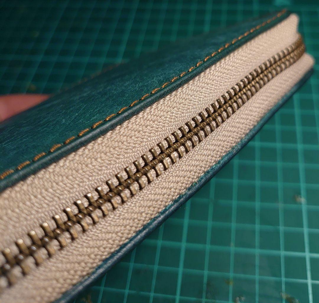 プエブロ　オルテンシア　ラウンドジップペンケース【検　バハギア　野原工芸　工房楔