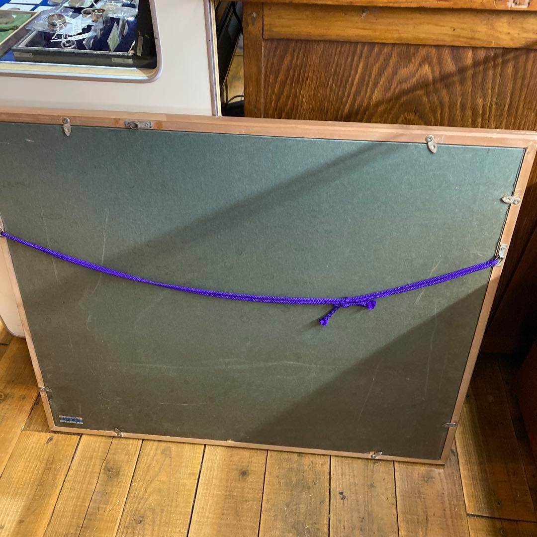 油彩画　パリ　肉筆