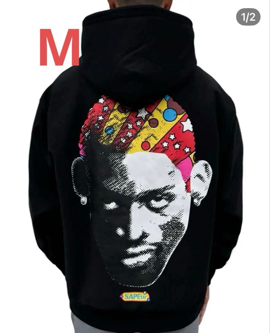 週末値下☆SAPEur ロッドマン フーディー Mサイズ