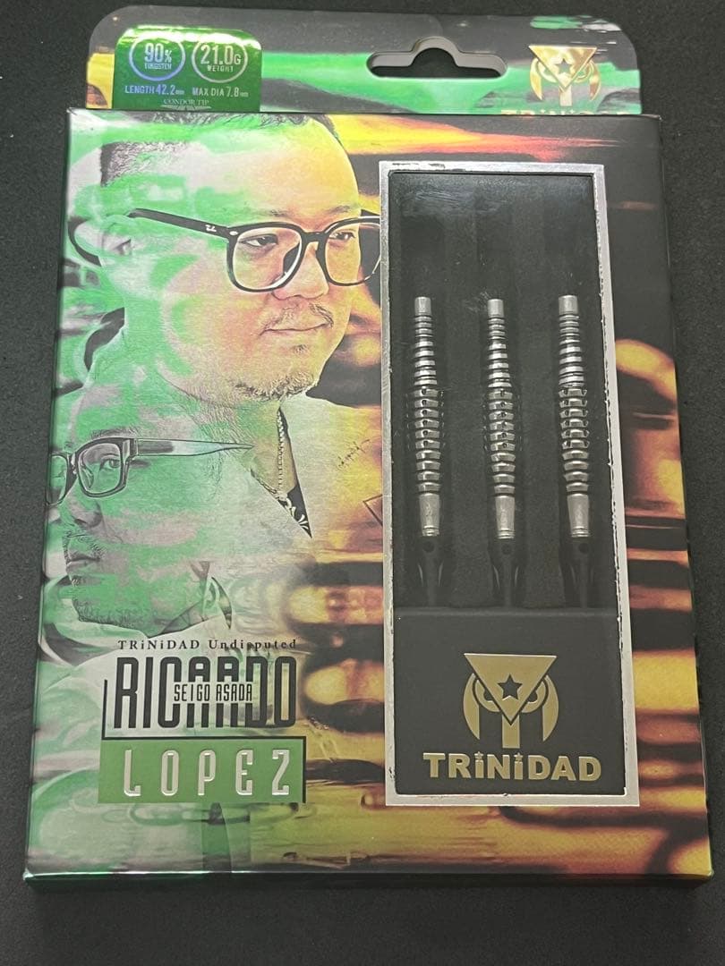 リカルドロペス 浅田斉吾選手 エスダーツ限定モデル　トリニダード