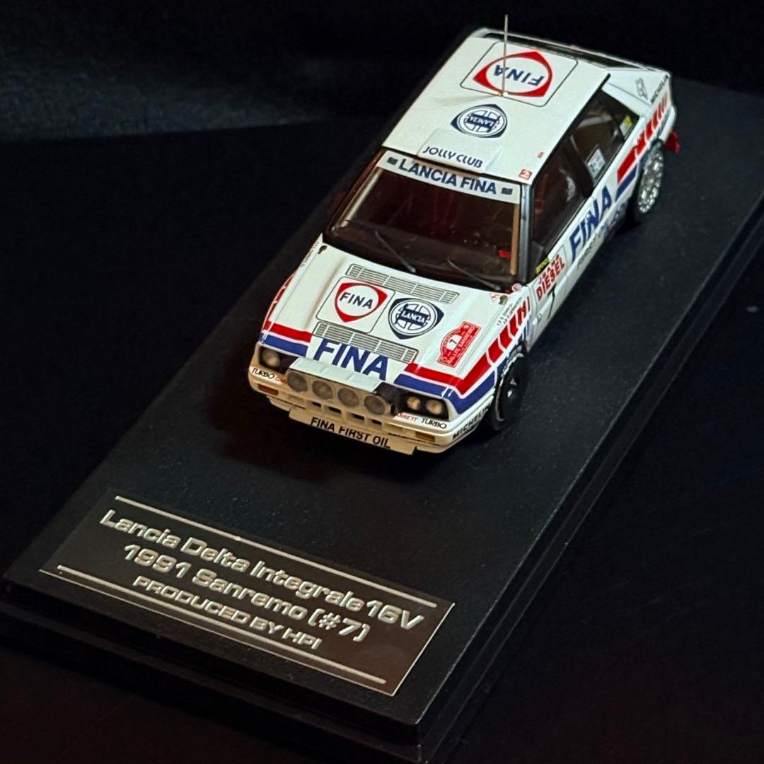 1/43 hpi ランチア デルタ インテグラーレ 16V ライトポット付き
