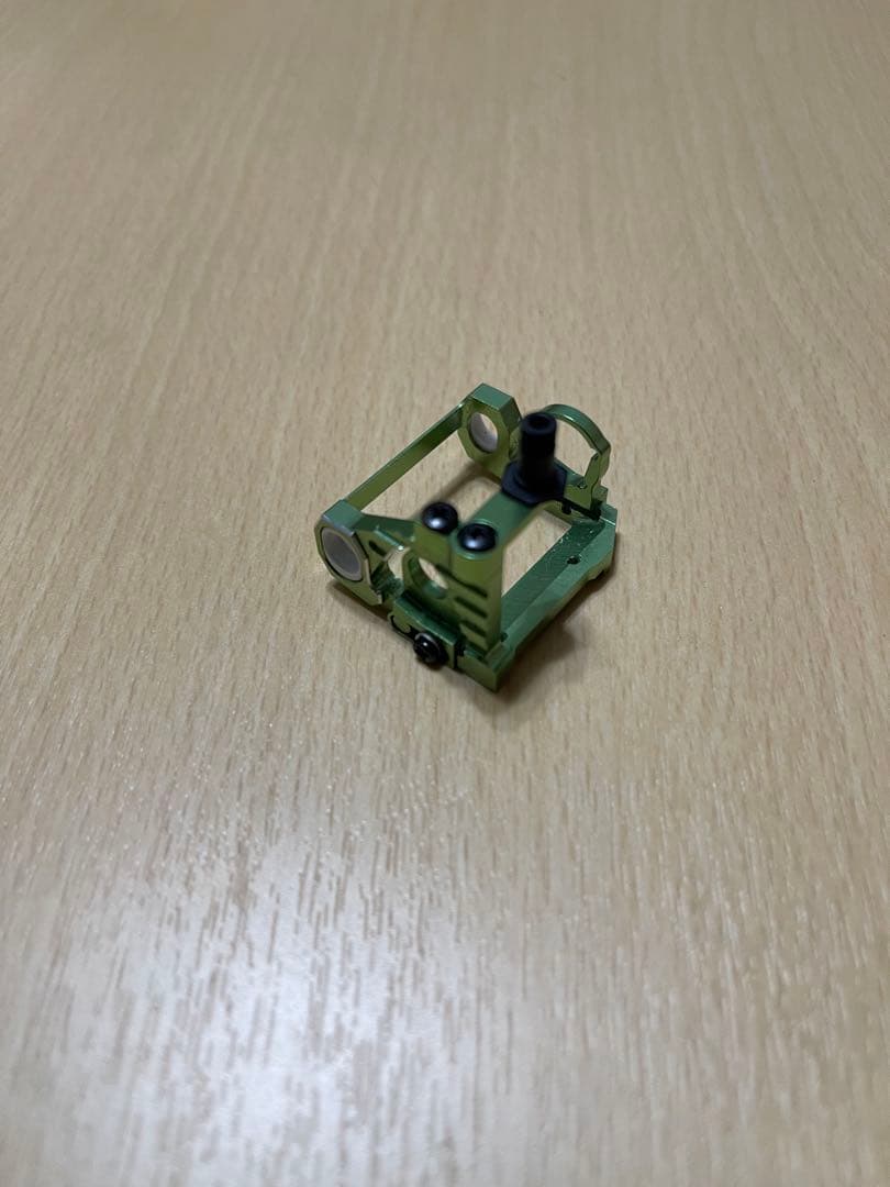 ミニッツ MM2 アルミモーターマウント グリーン