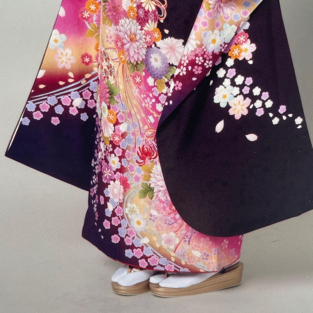 成人式　 京都きもの友禅　振り袖　フルセット