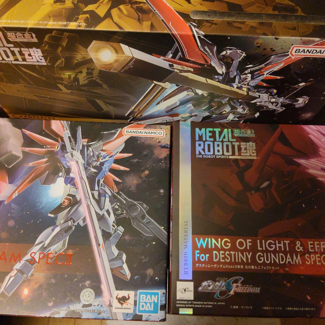 L ROBOT魂 デスティニーガンダムspecII　3点セット