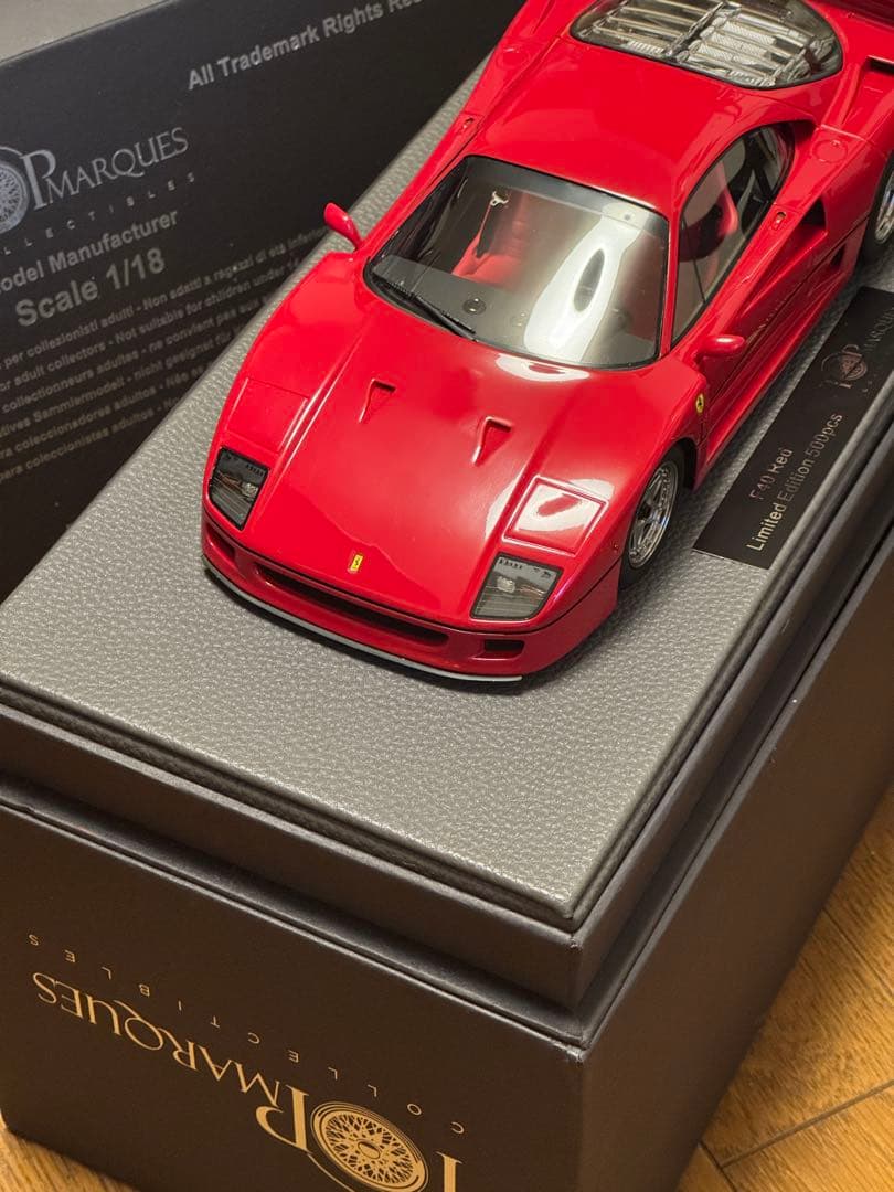 【美品】1/18 フェラーリ F40 TOP MARQUES