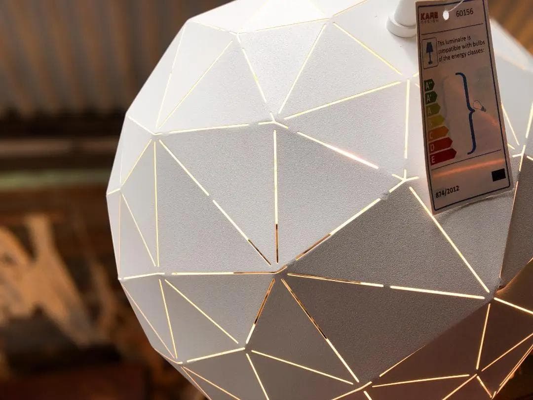 【廃番】KARE / カレ｜ペンダントライト｜トライアングルホワイト 40cm