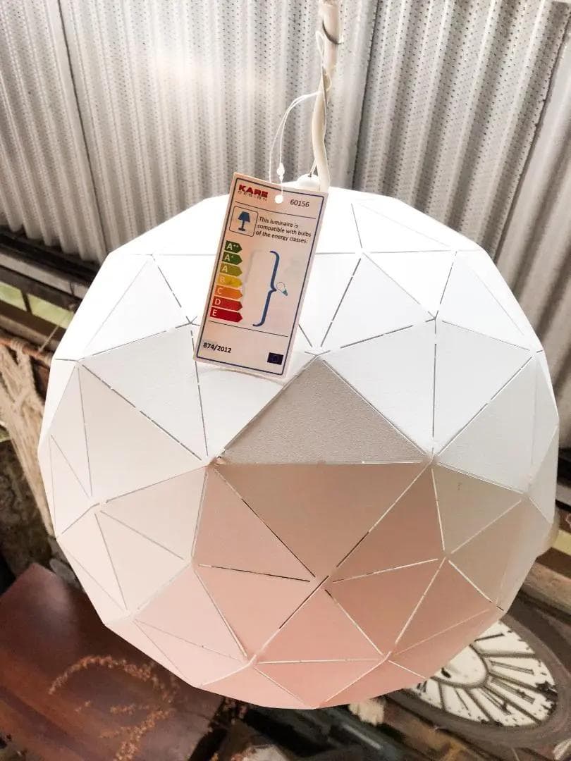 【廃番】KARE / カレ｜ペンダントライト｜トライアングルホワイト 40cm