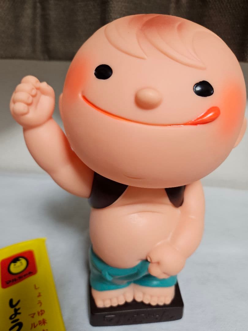 昭和レトロ　美品　東洋水産マルちゃん　ソフビ人形