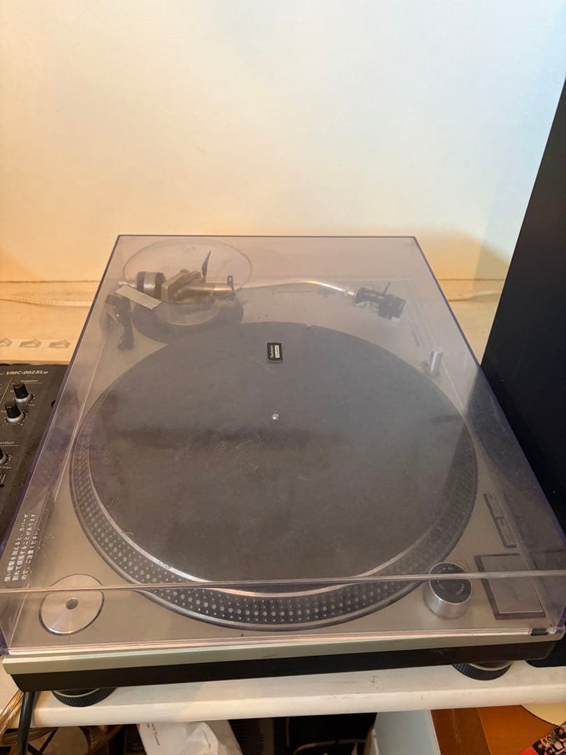 Technics ターンテーブルとミキサーカートリッジ針ヘッドホンDJセット
