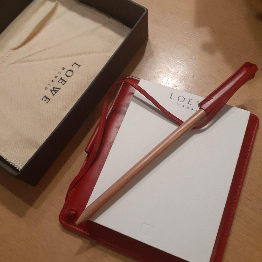 LOEWE　メモ帳