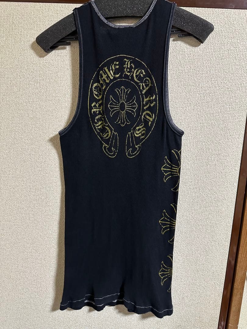 Chrome Hearts ブラック タンクトップ