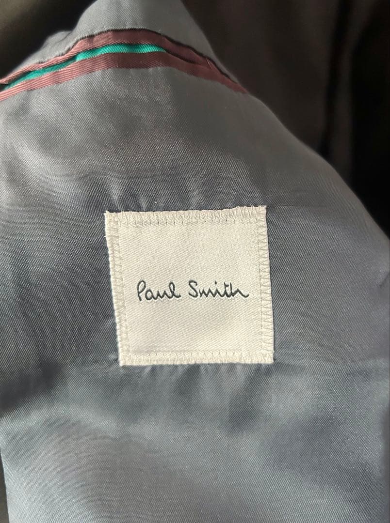 ポールスミス 長袖ブルゾン Mサイズ 無地 ブラック系